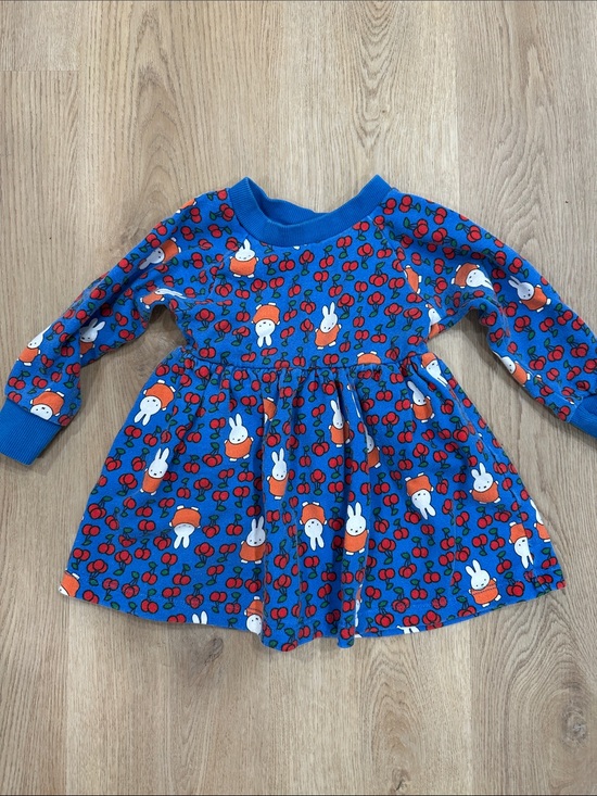 Hanna Andersson Other - Hanna Andersson miffy Blue Cherry  Toddler Dress size 2